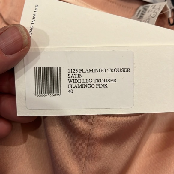 NWT Galvan London wide leg satin pant - Picture 11 of 15